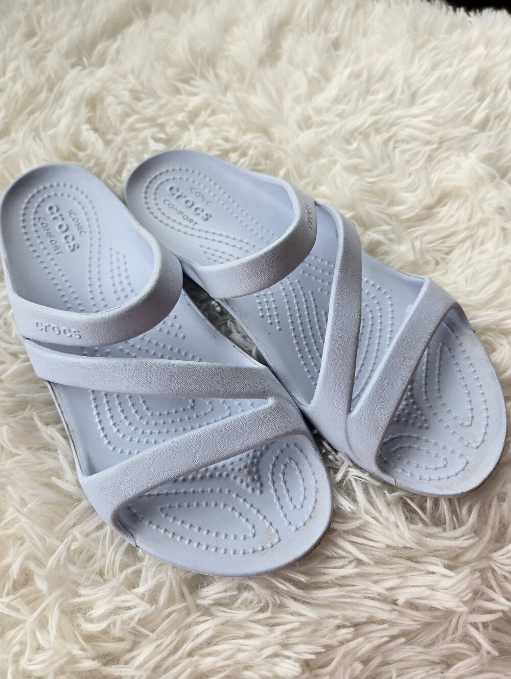 CROCS Kadee II Mineral Blue Slide US 7